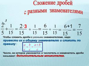 Умножение смешанных дробей