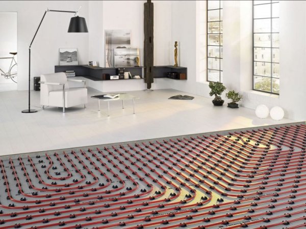 Современный вид отопления - теплый пол