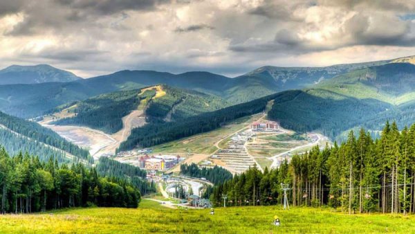 Популярные курорты Украины