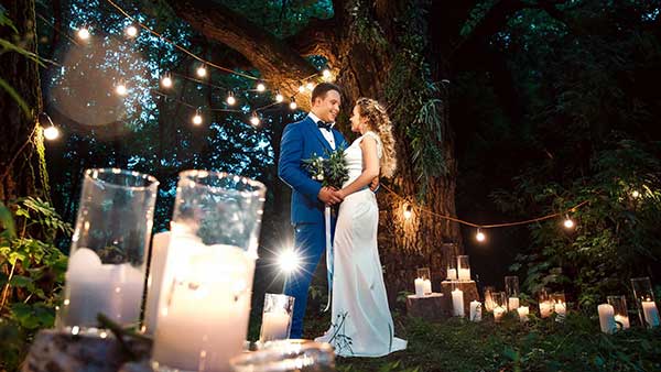 Свадьба на природе