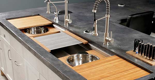 Разновидности моек для кухни