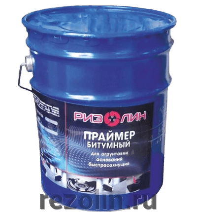 Где применяется битумный праймер Ризолин