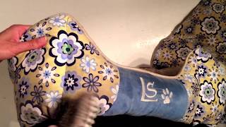 Как почистить лежанку для собаки?