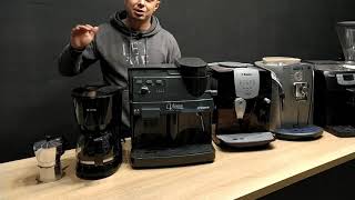 Какие типы кофемашин существуют?