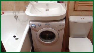 Какая стиральная машина для маленькой ванной?
