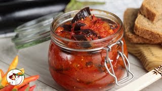 Баклажаны по-грузински на зиму - остренькие, вкусные и невероятно ароматные.