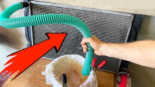 Это лучший способ почистить радиатор