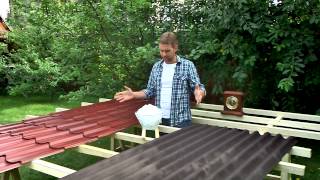 Ондулин для крыши: идеальное кровельное покрытие