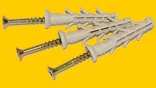 Как правильно прикрепить дюбель